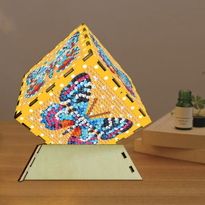 Ornements de Noël Mandala-Diamant Combinaison Cube Magique