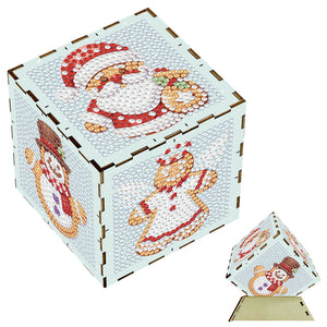 Ornements de Noël Mandala-Diamant Combinaison Cube Magique