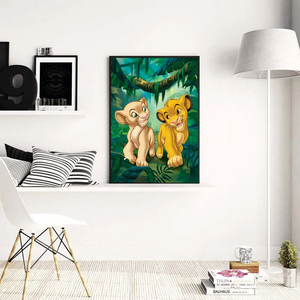 (Multi-Taille) Disney- Diamond painting 30*40cm/40*50