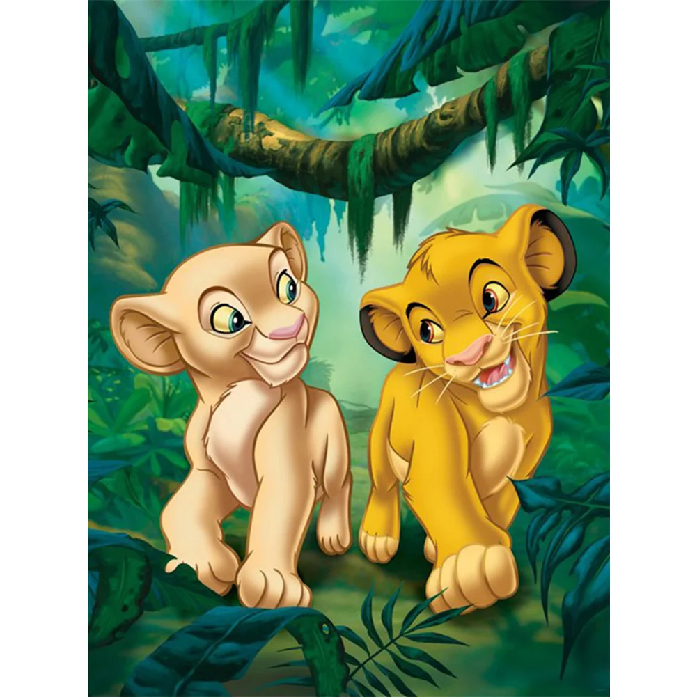 (Multi-Taille) Disney- Diamond painting 30*40cm/40*50