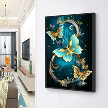 Charger l&#39;image dans la galerie, Peinture au diamant rond complet - Papillon
