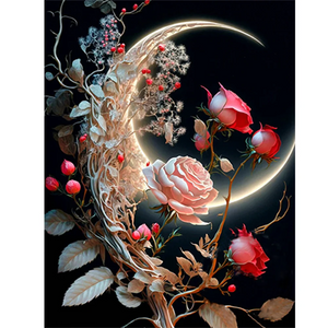 Fleur de Lune- 30*40 cm