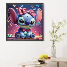 Charger l&#39;image dans la galerie, Stitch-complet Round peinture au diamant-30x30cm
