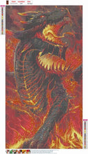 Charger l&#39;image dans la galerie, Dragon Diamond Painting -40*70cm
