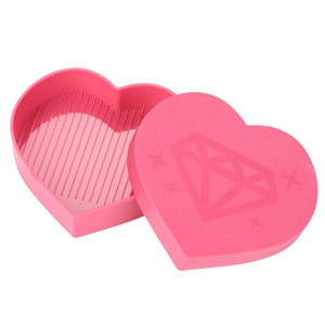 Plateau en plastique en forme de coeur DP Coeur