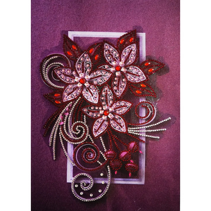 Quilling Papier Fleurs Partielle Spécial Forme 30*40