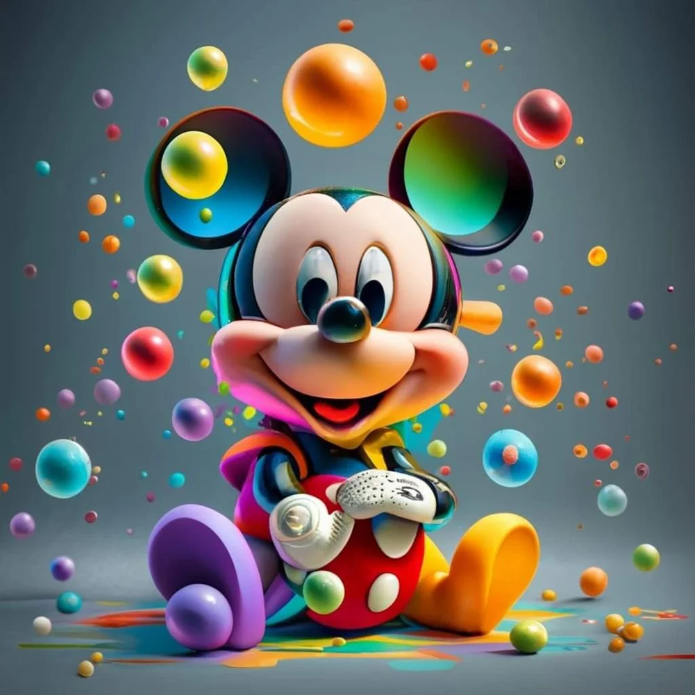 Disney-Cartoon Complet Peinture au diamant 30*30CM