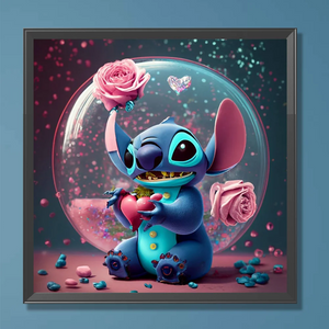 Stitch- Diamond Painting-30x30cm