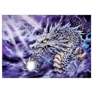Dragon - peinture en diamant complet - 30x40cm