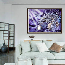 Charger l&#39;image dans la galerie, Dragon - peinture en diamant complet - 30x40cm
