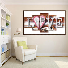 Charger l&#39;image dans la galerie, LOVE 5 - photos - diamant rond complet - 95x45cm
