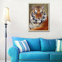 Charger l&#39;image dans la galerie, Tiger - peinture en diamant complet - 40x50cm
