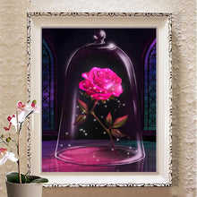 Charger l&#39;image dans la galerie, Fleurs - peinture en diamant complet - 40x30cm

