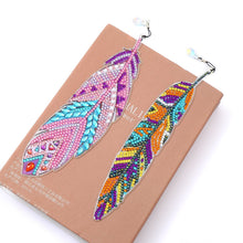 Charger l&#39;image dans la galerie, DIY Diamond Painting-Feather signet
