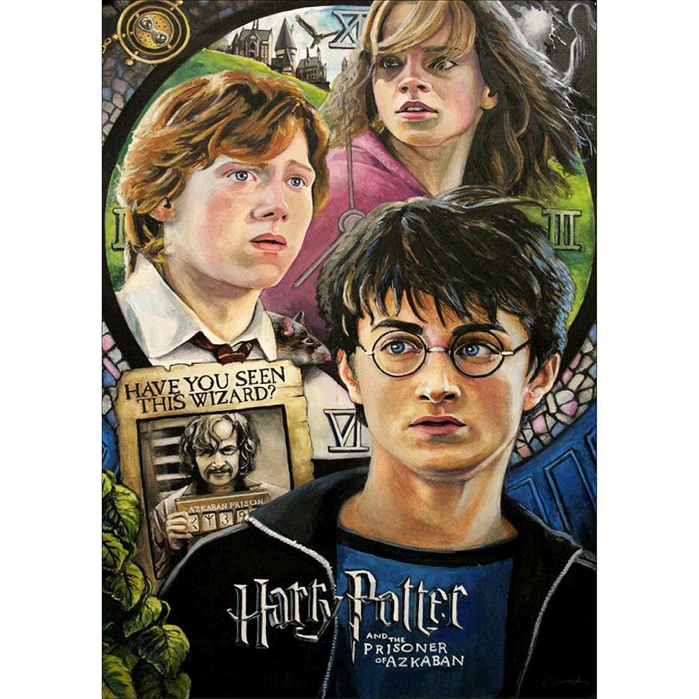 Harry Potter Full Drill Round Drill Peinture au diamant