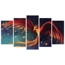 Charger l&#39;image dans la galerie, 5pcs firebird - peinture complète de diamant - 95x45cm
