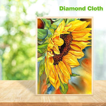 Charger l&#39;image dans la galerie, Tournesol - diamant rond complet - 30x40cm
