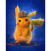 Charger l&#39;image dans la galerie, 40&#39;50cm Pikachu Pokemon - Full Drill BRICOLAGE Diamond Painting
