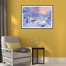 Charger l&#39;image dans la galerie, Paysage - diamant rond complet - 40x30cm
