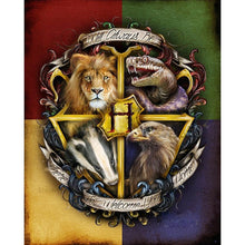 Charger l&#39;image dans la galerie, Harry potter - diamant rond complet - 30x40cm
