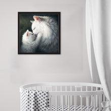 Charger l&#39;image dans la galerie, Chat - peinture en diamant complet - 30x30cm
