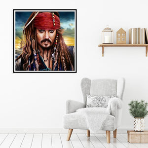 Pirate - peinture en diamant complet - 30x30cm