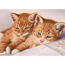 Charger l&#39;image dans la galerie, Chat - peinture en diamant complet - 40x30cm
