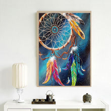 Charger l&#39;image dans la galerie, Dreamcatcher - diamant rond complet - 30x40cm
