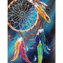 Charger l&#39;image dans la galerie, Dreamcatcher - diamant rond complet - 30x40cm
