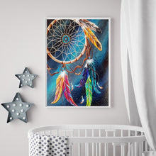 Charger l&#39;image dans la galerie, Dreamcatcher - diamant rond complet - 30x40cm
