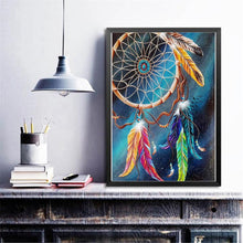 Charger l&#39;image dans la galerie, Dreamcatcher - diamant rond complet - 30x40cm
