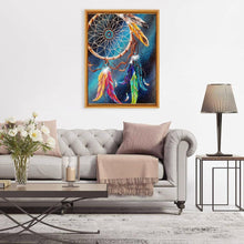 Charger l&#39;image dans la galerie, Dreamcatcher - diamant rond complet - 30x40cm
