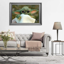 Charger l&#39;image dans la galerie, Yoda - peinture en diamant complet - 40x30cm
