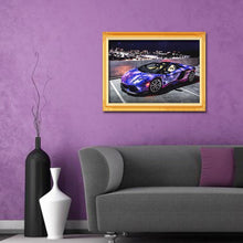 Charger l&#39;image dans la galerie, Voiture - peinture en diamant complet - 40x30cm
