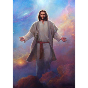Jésus - peinture en diamant complet - 30x40cm