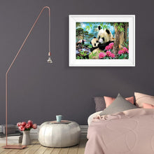 Charger l&#39;image dans la galerie, Panda - peinture en diamant complet - 40x30cm
