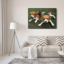 Charger l&#39;image dans la galerie, DogAnimals - peinture en diamant complet - 40x30cm
