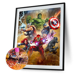 SuperheroArt - peinture en diamant complet - 40x30cm