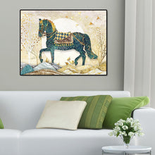 Charger l&#39;image dans la galerie, Cheval - peinture complète de diamant - 50x65cm
