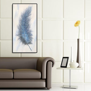 Plume - diamant rond complet - 45x85cm