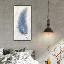 Charger l&#39;image dans la galerie, Plume - diamant rond complet - 45x85cm
