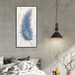 Plume - diamant rond complet - 45x85cm