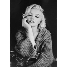 Charger l&#39;image dans la galerie, Marilyn monroe - diamant rond complet - 30x40cm
