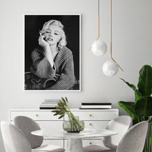 Charger l&#39;image dans la galerie, Marilyn monroe - diamant rond complet - 30x40cm
