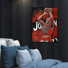 Charger l&#39;image dans la galerie, Joueur de basket-ball - diamant rond complet - 30x40cm
