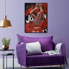 Charger l&#39;image dans la galerie, Joueur de basket-ball - diamant rond complet - 30x40cm
