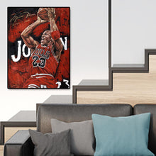 Charger l&#39;image dans la galerie, Joueur de basket-ball - diamant rond complet - 30x40cm
