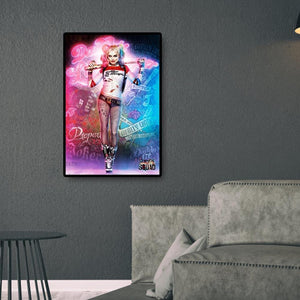 Harley - diamant rond complet - 30x40cm