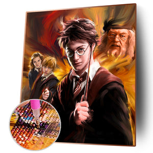 Peinture au diamant - Ronde complète - Harry Potter