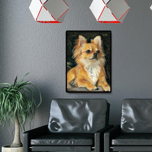 Charger l&#39;image dans la galerie, Perle de chien - diamant rond complet - 30x40cm
